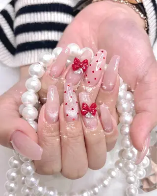 ネイル 痛ネイルのできるお店MEOW,meNail【ミャオミーネイル】所属・MEOW,me YUKOのネイルデザイン