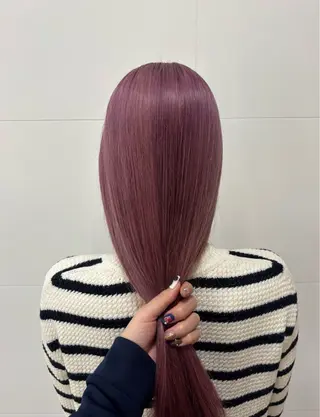 ミディアム カラー 🫧🎀SARA/ 艶カラー/金山💓のヘアスタイル