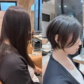 ショート 大人ショート特化/ カットモデル/表参道のヘアスタイル