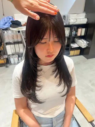 ロング 🎀Lolonois 池田店🎀佐藤百奈美のヘアスタイル