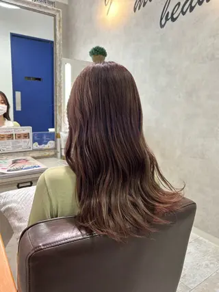 ロング カラー Ukezono Kodaiのヘアスタイル