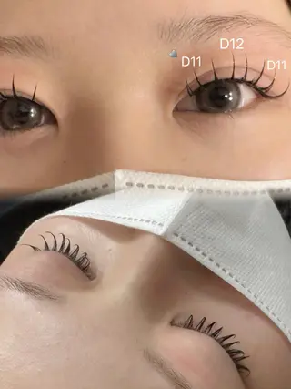 マツエク・マツパ Nabi Nanami⭐️のマツエク・マツパデザイン