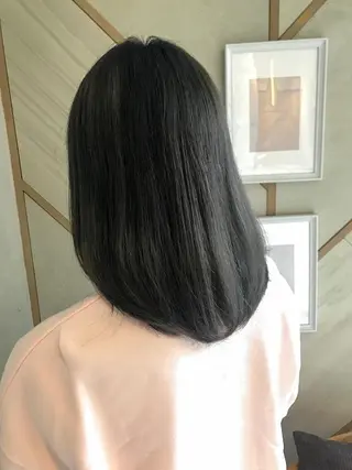 ミディアム 大月 優汰のヘアスタイル