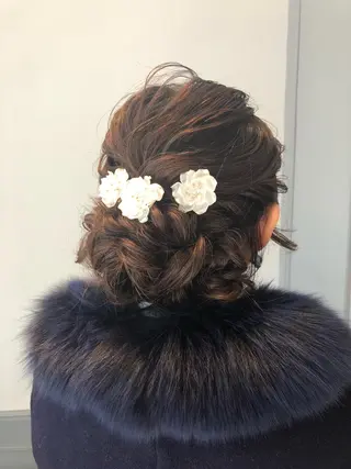 ロング ヘアアレンジ レイヤーカット✂️ 横浜No1♡下鳥翔子のヘアスタイル