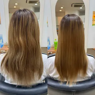 セミロング 坂田 椋のヘアスタイル