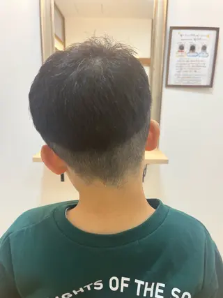 ショート メンズ キッズ MoMO北三条駅 ꕤ︎︎·͜·さとうのヘアスタイル