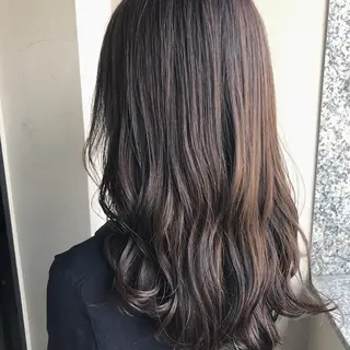 セミロング カラー 髪質改善とカラー特化 ✨Hito.nowaのヘアスタイル
