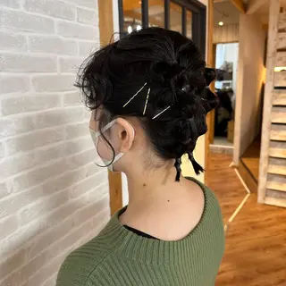 ショート ヘアアレンジ Topstylist YUKIのヘアスタイル