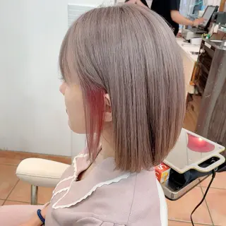 ミディアム 髪質改善カラー🫧＆ レイヤー🕊古川のヘアスタイル