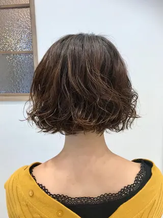 ショート パーマ 中野 克也のヘアスタイル