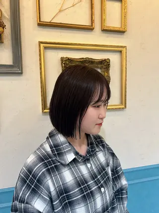 ショート カラー 河野 穂香のヘアスタイル