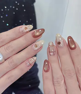 ネイル sunnynail 小桃のネイルデザイン