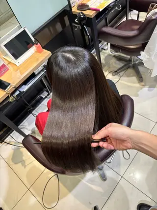 ロング カラー 🩵レイヤー✖︎ 髪質改善🩵リョウヤのヘアスタイル