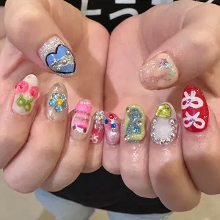 ネイル 🎶個性派ネイル💅 /Komachi❤️のネイルデザイン