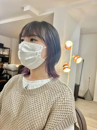 ミディアム MARRON 🍊mihoのヘアスタイル