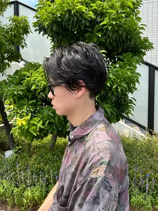 メンズ あべ しおりのヘアスタイル