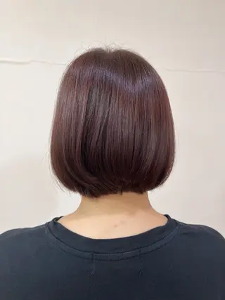 ショート カラー 横山 水空のヘアスタイル