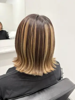 ミディアム AI KIのヘアスタイル