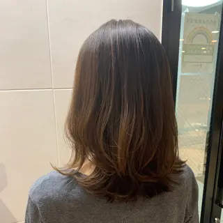 ミディアム カラー director tatsukiのヘアスタイル