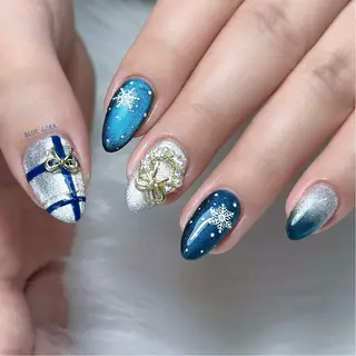 ネイル BLUE CORAのネイルデザイン