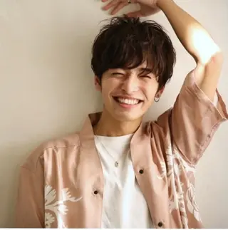 ショート メンズ 透明感カラー ✨ 韓国艶髪💗菅原のヘアスタイル