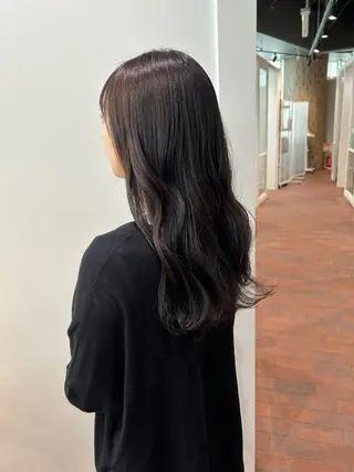 ロング カラー gotoday　shaire　saron所属・miu. ボブ/透け感カラーのヘアスタイル