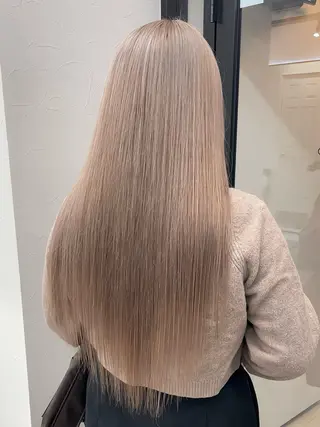 ロング エクステ/大人可愛い カラー🩷RINAのヘアスタイル