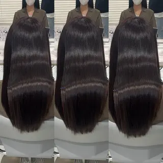 ロング 新宿No.1艶髪矯正 美艶カラー/FUKAのヘアスタイル
