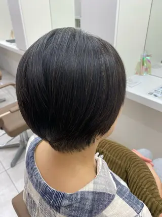 ショート 馬渕 由梨のヘアスタイル