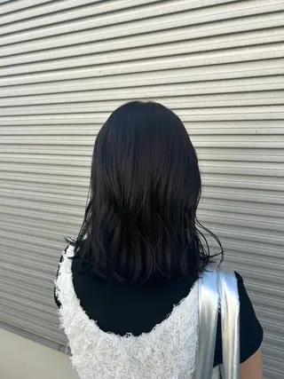 セミロング カラー レイヤー/ブリーチ/ 渋谷/ルル🌿のヘアスタイル