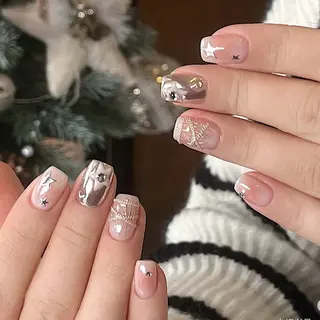 ネイル By moonネイル 🌷ワンホン/韓国風のネイルデザイン