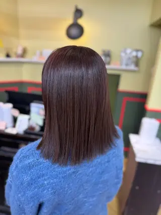 ミディアム カラー 米倉 麻衣のヘアスタイル
