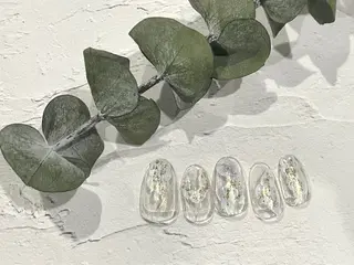 ネイル ⭐︎休業中の練習⭐︎ JNA認定講師髙橋のネイルデザイン