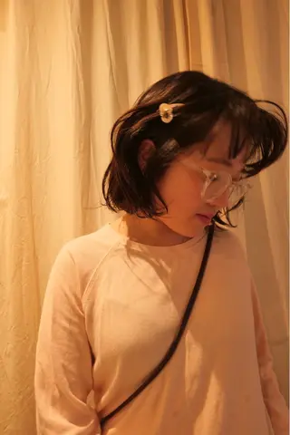 ショート パーマ パーマ/メンズパーマ /ボブパーマ/HYOのヘアスタイル