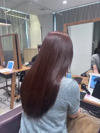 ロング カラー モデル募集 阿南 仁太のヘアスタイル