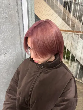 カラー メンズ フェザーの鬼 🇰🇷yutoのヘアスタイル