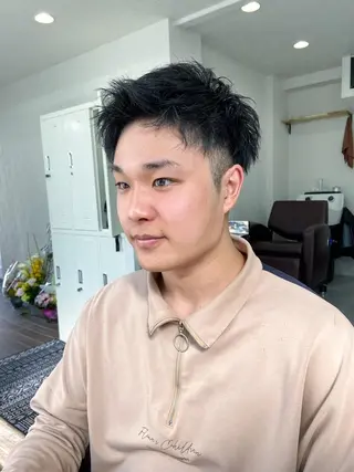 パーマ メンズ WEG所属・韓国レイヤー/艶髪 WATSUKIのヘアスタイル