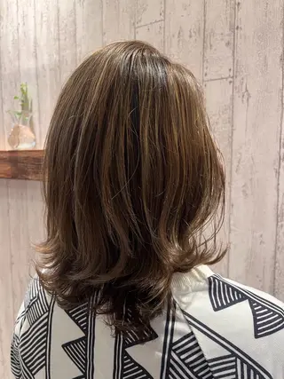 カラー 坂井 アシスタントのヘアスタイル