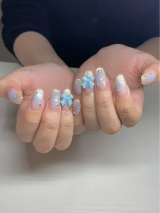 ミディアム LBnail.sae /おえかきネイルのネイルデザイン