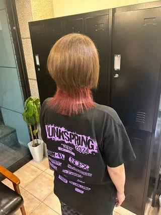 カラー 西田辺/ タカスナオヤのヘアスタイル