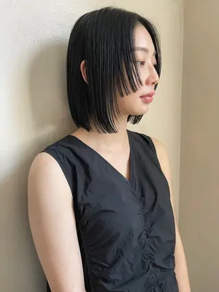 ミディアム カラー 安部佑哉/ハイトーン /レイヤー/ブリーチのヘアスタイル