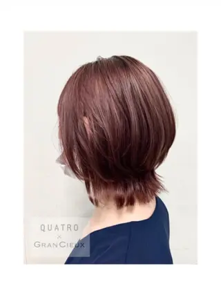 ショート 竹内 結希のヘアスタイル
