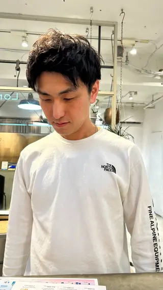 メンズ じゅわっと暖色カラー 🍊Moemiのヘアスタイル