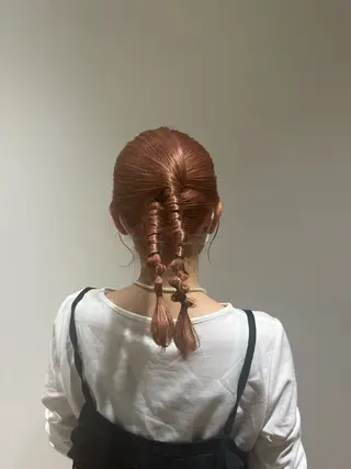 ヘアアレンジ 柳原 沙耶のヘアスタイル