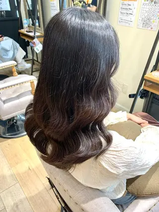 セミロング 艶髪レイヤー上田 紗也🇰🇷💗のヘアスタイル