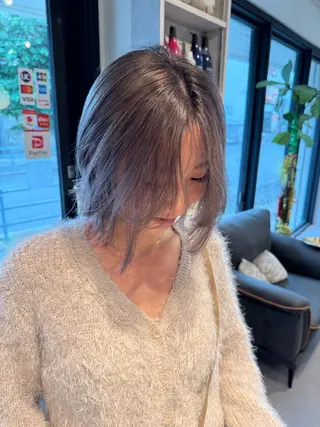ミディアム カラー Salon de Shioriのヘアスタイル