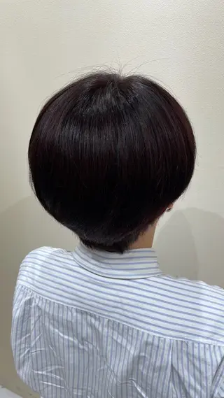 ショート CHAINON西梅田所属・縮毛矯正🫧髪質改善 高原瑞輝のヘアスタイル