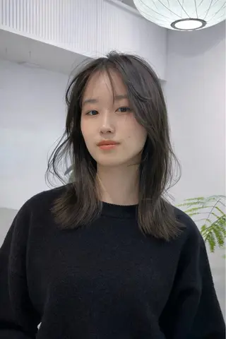 ミディアム カラー 🌿似合わせ透明感 カラー松本朋幸🌿のヘアスタイル