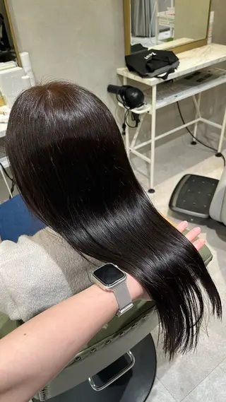 ロング カラー 新宿/ヘアカラー AiNAのヘアスタイル