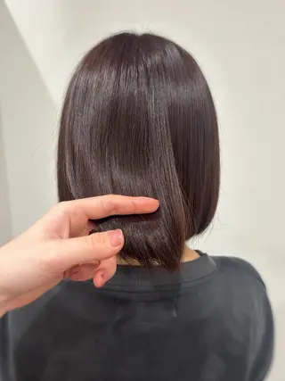 ショート カラー ヘアアレンジ 🤍 minaのヘアスタイル